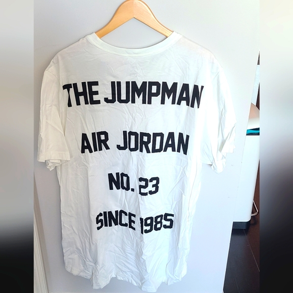 NEW Jordan White Jumpman T-Shirt - Picture 4 of 4